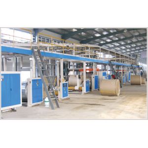 Automatical Carton Making Machine with 1400-2500mm Width , 100m/min Speed