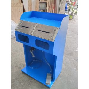 4/6 Holes Strap Hanging Fixing Machine for Slippers and flip flop Shoe Threading