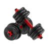 Buy cheap Adjustable Weight Dumbbells Set Weight lifting Free Weights Set with Connecting Rod from wholesalers