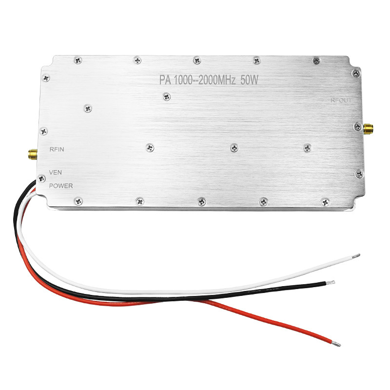 Buy cheap Ultra band 1000-2000MHz 47dBm Gain RF power amplifier Module for anti drone system from wholesalers