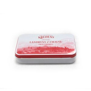 custom small metal rectangular tins
