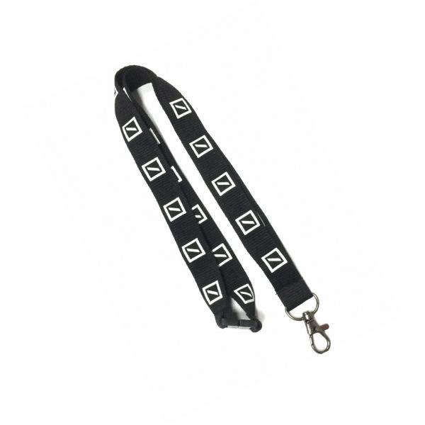 Buy cheap Custom Polyester Silk Screen Lanyard With Safety Buckle / Metal Hook from wholesalers