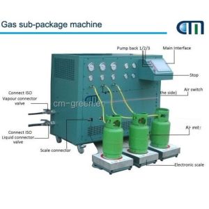 CM20a Refrigerant Recharging Machine Fast Freon Filling Vacuum System