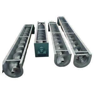 Buy cheap custom Adjustable Speed Building Industry Spiral Screw Conveyor for Cement Fertilizer Flexible Granular Sugar  Cement  Auger Feeders from wholesalers