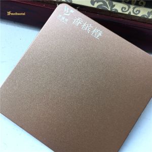 304 Colored Pvd Decorative Stainless Steel Sheet Size 4X8FT 4X10FT