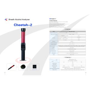 Buy cheap Plastic Hand Held Counter Terrorism Equipment Breath Alcohol Analyser 8hrs Working Time from wholesalers