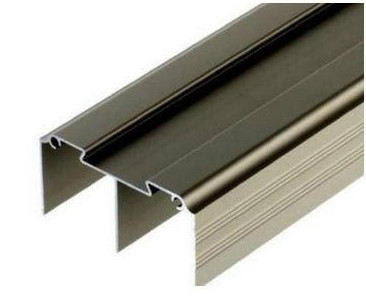 Buy cheap Golden / Silver Anodized Profile Aluminum Extrusions For Curtain Wall from wholesalers