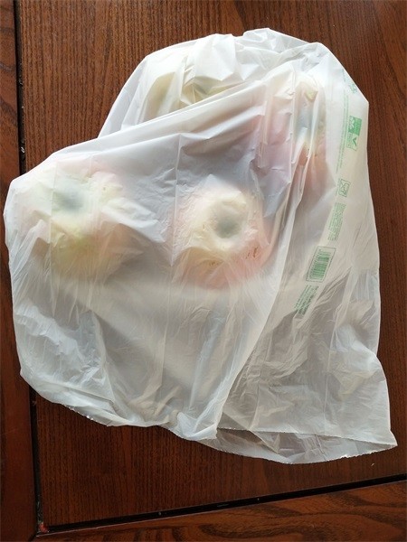 Quality OEM Biodegradable Vegetable Bags 11mic Biodegradable Produce Bags for sale