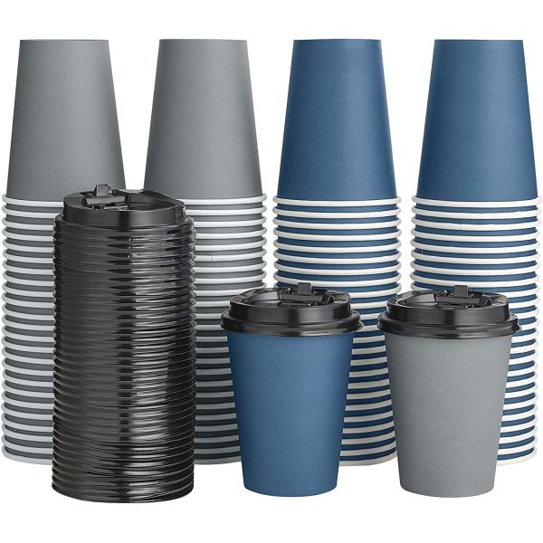 Quality Disposable Biodegradable Coffee Cups , Recyclable Single Wall Paper Cups for sale