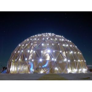 Buy cheap Fire Ratardant Steel Hexagonal Geodesic Dome Shelter Tent 20 Diameter from wholesalers