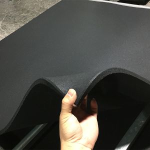 Mildew Resistant Gym Flooring Surface Material Rubber Tile For Indoor Use
