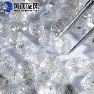 Buy cheap Large Size HPHT/CVD Diamond Rough 1~1.5ct Uncut Diamond Stone Price Per Carat from wholesalers