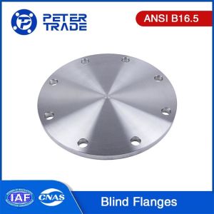 Buy cheap Class 600 ASME B16.5 Flange Carbon Steel and Stainless Steel Blind Flanges RF NPS 1/2 To 24 For Oil And Gas Pipelines from wholesalers