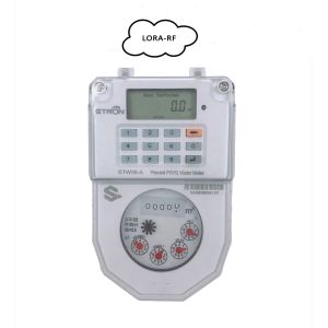 Portable ISO9001 16Bar Prepaid Water Meter With Step Tariff Function