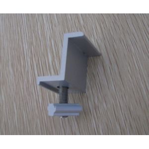 Buy cheap End Clamp for Solar Roof Mounting Systems / Solar Panel System Fixing With T Bolt and Nut from wholesalers