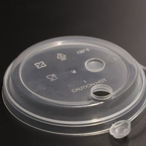 Buy cheap Disposable Plastic Cup Lid Flat Lid For PP Cup With FAD Certification from wholesalers