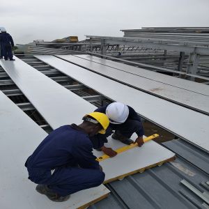 Buy cheap Q355 Q235 Steel Structure Warehouse with Sandwich Panel Walls from wholesalers