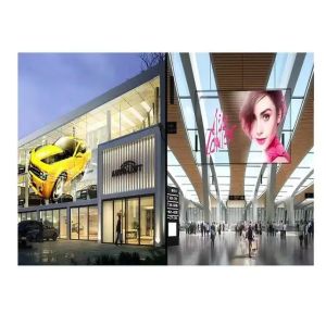 GC10-15W65T Grille Transparent LED Display Wan Transparent Led Wall