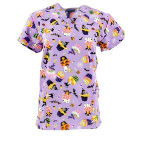 Buy cheap factory custom logo best price sexy 3 pockets active classic printing scrubs sets from wholesalers