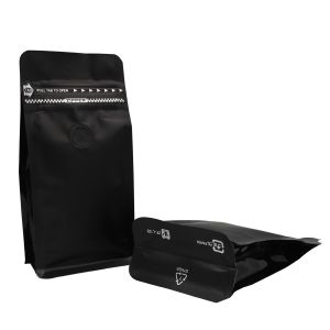 Buy cheap Resealable recycle flat bottom coffee bean packaging bags with valve from wholesalers