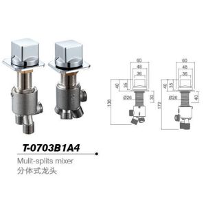 Buy cheap Bathtub mixer,Faucet,T-0703B1A4 from wholesalers