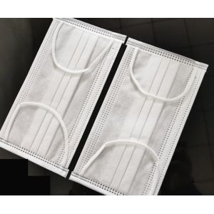 Buy cheap Virus Resistance Medical Disposable Masks , Adjustable Disposable Earloop Mask product