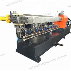 Parallel Twin-Screw Plastic Extruding PA66 Granules Making Machine Polyamide