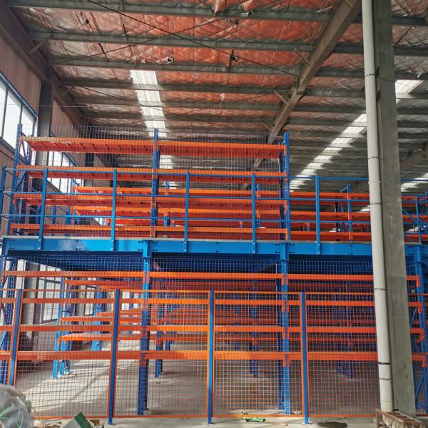 Quality Adjustable Mezzanine Floor Racking System Warehouse Multi Tier Rack for sale