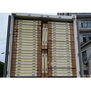 Customized 100mm Panel Cooling Storage Room 42KG/M3 Density Cold Room For Meat