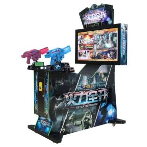 Coin Operated 42 LCD Ultra Firepower 3 In 1 Gun Shooting Simulator Arcade game