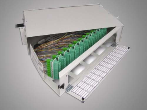 Quality Stainless Steel Fiber Optic Terminal Box For FTTB With 5mm - 10mm Cable Diameter for sale