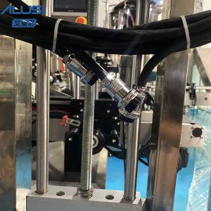 Snack Plastic Bottle Cap Aluminum Foil Sealing Machine Automatic Continuous