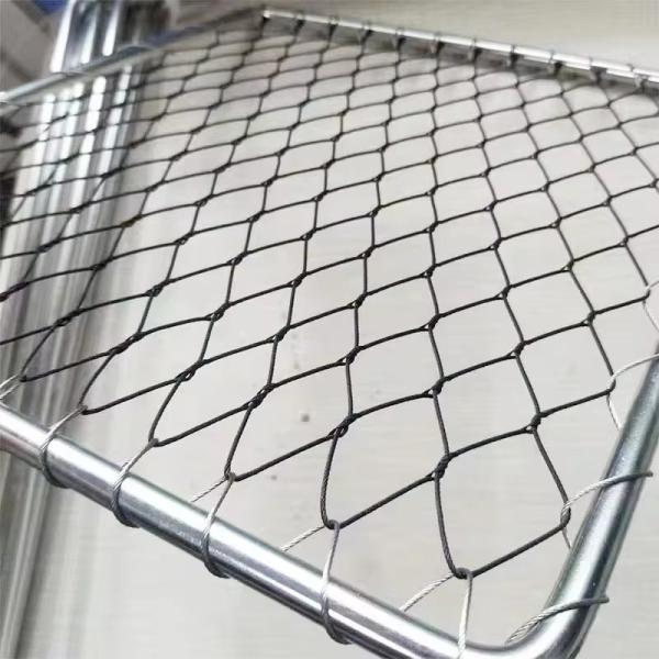 7x19 304 Stainless Steel Wire Rope Mesh for Handrail Commercial Guard Rail