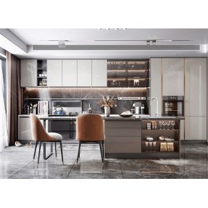 Buy cheap Modern Kitchen Cabinet With Blum / Hettich / DTC Hardware Parts from wholesalers