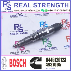 Buy cheap High Quality Diesel Common Rail Fuel Injector 4937065 0445120123 For ISBe Engine injector diesel from wholesalers