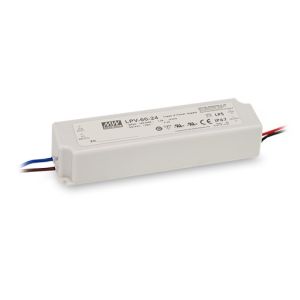 China 162.5*42.5*32mm LPV-60 LED Lighting Power Supply 5V - 48V IP67 Waterproof on sale
