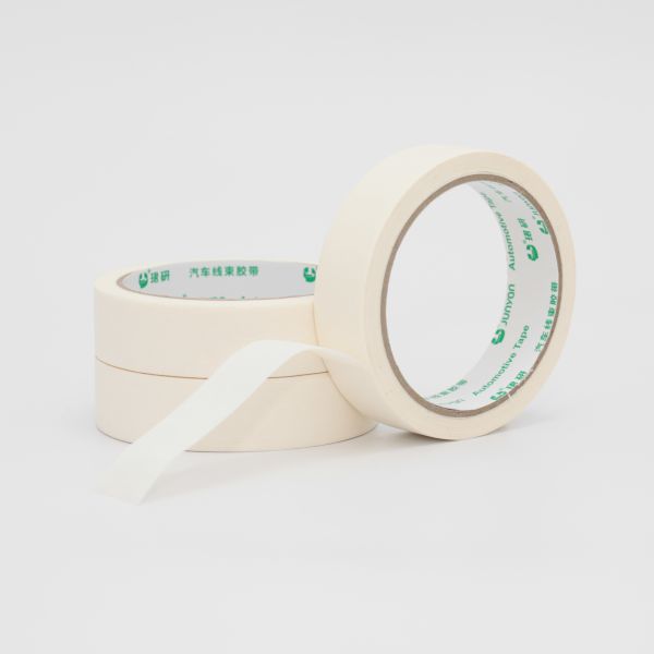 Buy cheap Crepe Paper Masking Tape PVC Electrical Tape with Easy-to-Strip Feature for Bundling Wire Harness and RoHS REACH Compliance from wholesalers