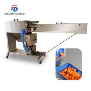 Buy cheap 110KG Commercial red carrot paring machine mimicking manual paring knife paring type automatic peeling machine from wholesalers