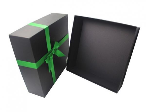 Buy cheap Black And White Printing Trapezoid Apparel Gift Packaging Boxes With EVA Foam from wholesalers