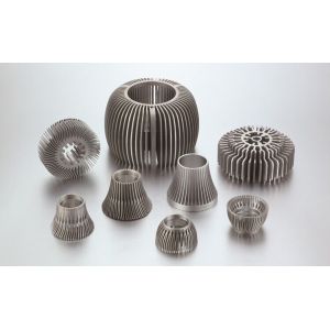 Buy cheap Extruted Anodized Enclosure Aluminum Alloy Heat Sink for LED from wholesalers