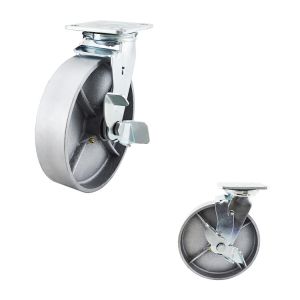 Buy cheap 8x2 Inch Swivel Plate 660LBS Furniture Lockable Caster Wheels from wholesalers