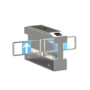 Buy cheap AC220V Traffic Swing Barrier Gate Hospital Security 800mm Arm Fingerprint from wholesalers