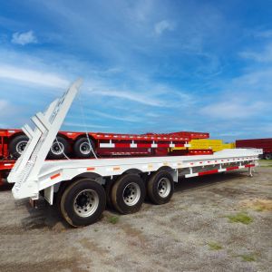 Fixed Gooseneck FGN Low Bed Semi Trailer 60 Ton