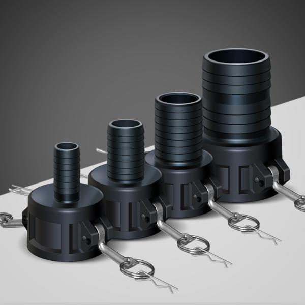 Polypropylene IBC Tank Adapter A200 Plastic Camlock Combination Pack Valve Connector