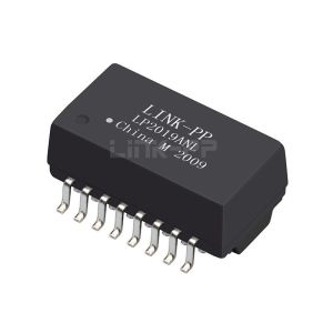 Buy cheap LP2019ANL Single Port 10/100 BASE-T Ethernet Transformer Magnetics POE 350mA 16 Pin from wholesalers