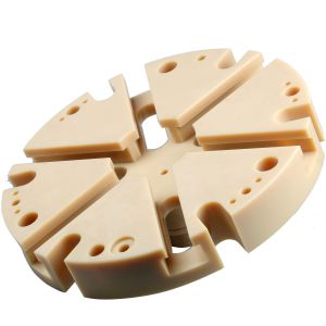 Buy cheap OEM Electroplate Custom CNC Plastic , Multiscene Machined Plastic Components from wholesalers