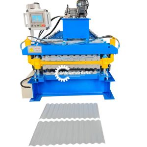 IBR&Corrugated Double Layer Roofing Panel Cold Roll Forming Machine Steel