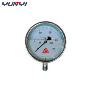 China Stainless Steel Digital Oil Filled Pressure Gauges With Rechargeable Battery on sale