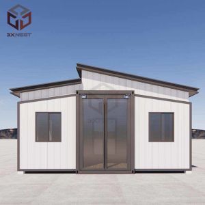 Buy cheap 73sqm Flat Pack Folding House Containers Expandable Portable Homes from wholesalers