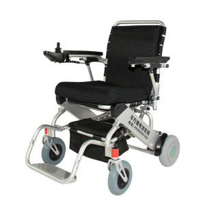Buy cheap Lithium Ion Battery ISO13485 Portable Foldable Electric Wheelchair from wholesalers